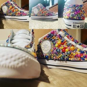 Blinged Embellished Converse